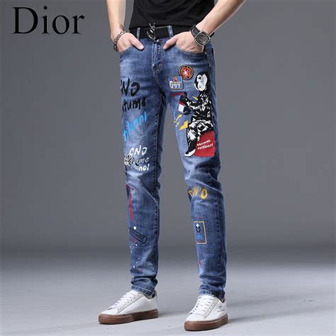 dior jeans black|christian dior jeans men.